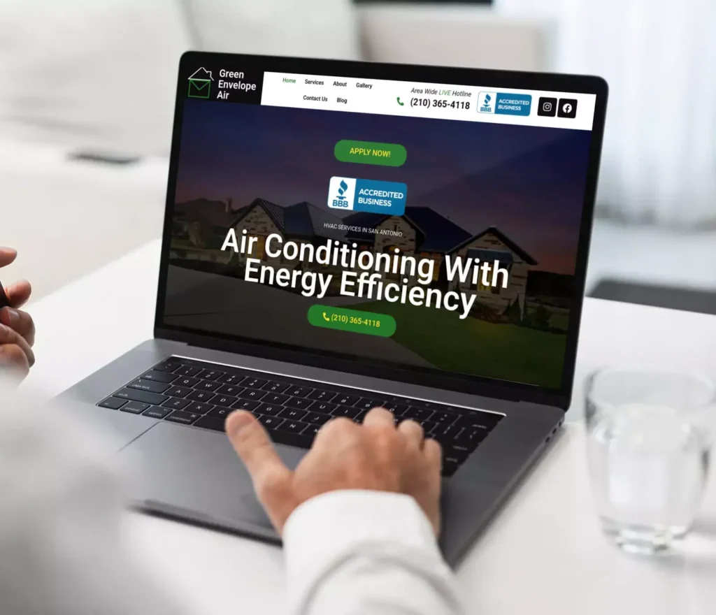 Air Conditioning Web Design
